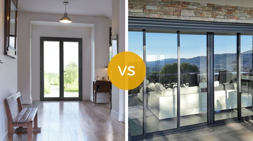 Porte fenêtre ou baie vitrée ? Porte fenêtre ou baie vitrée ?